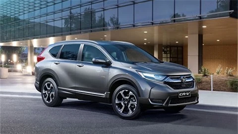 Honda CR-V vượt mặt Mazda CX-5 và Hyundai Tuson giá mềm, giành lại ngôi vương