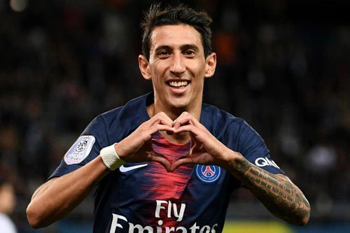 5. Angel di Maria PSG - 4 lần chuyển nhượng với tổng chi phí: 179 triệu euro).