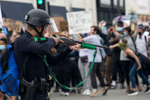 Đạn cao su được sử dụng để trấn áp người biểu tình Mỹ sát thương mạnh đến mức nào?