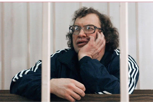 Trùm lừa đảo Sergei Movrodi trong thời gian ngồi tù. Ảnh: TASS