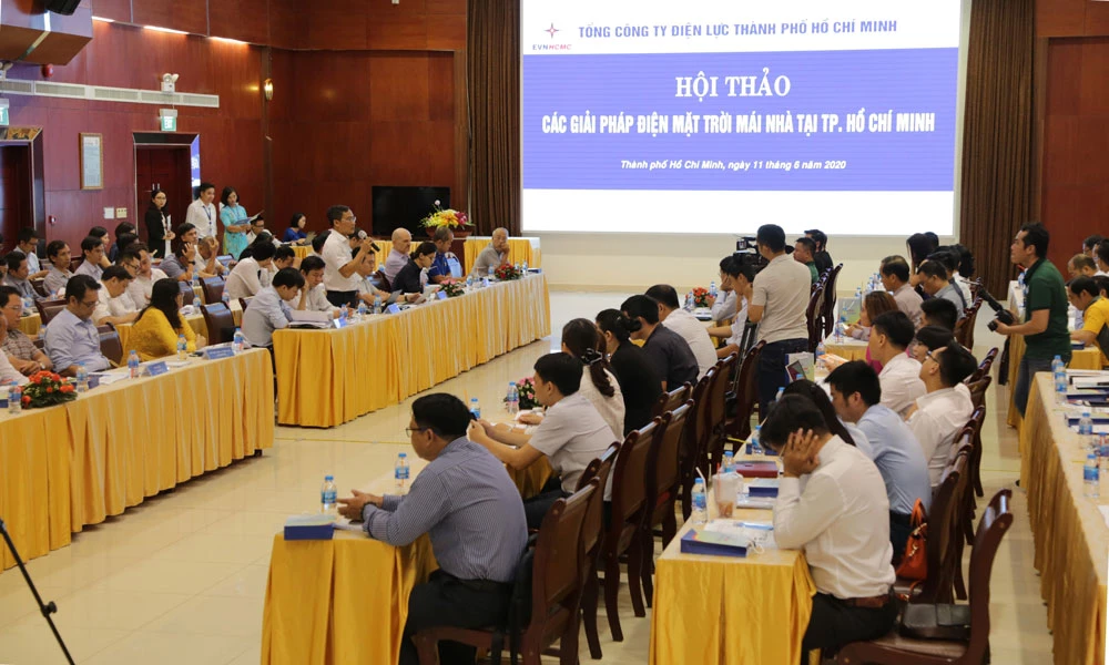 Các chuyên gia kinh tế và doanh nghiệp đã đưa ra giải pháp phát triển ĐMTMN tại TP. Hồ Chí Minh
