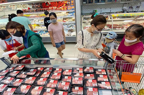 Giá heo trong nước 'hạ nhiệt'