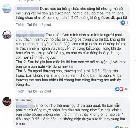 Mẹ chồng đòi 5 triệu mới chăm cháu, nàng dâu tuyên bố 1 câu 'xanh rờn' khiến dân mạng không đồng tình - Ảnh 3