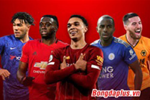 Top 5 hậu vệ phải hàng đầu Ngoại hạng Anh: Có Wan-Bissaka và Alexander-Arnold