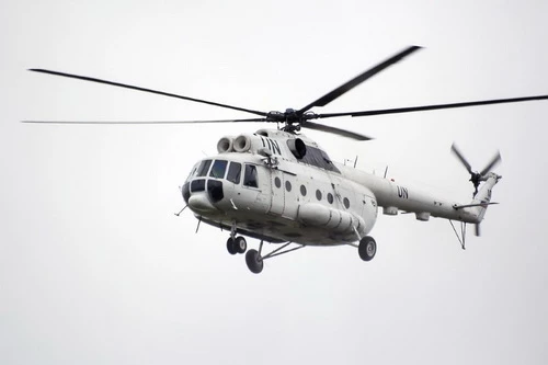 Trực thăng vận tải đa dụng Mi-8. Ảnh: Shutterstock.com.