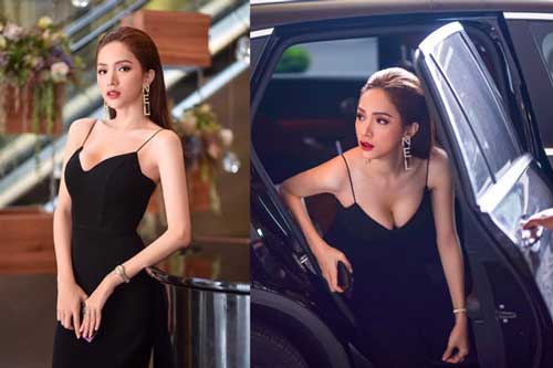 Nếu hỏi Hương Giang mặc gì hợp nhất, câu trả lời chính là đồ gợi cảm