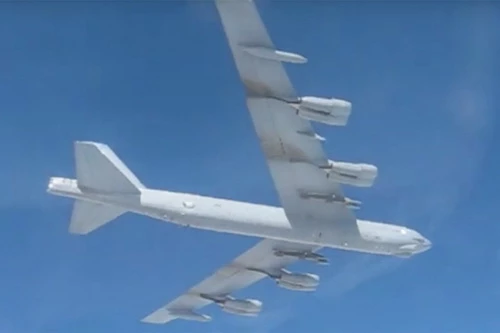 Máy bay ném bom chiến lược Mỹ liên tục mô phỏng các cuộc tấn công hạt nhân nhằm vào Nga. Ảnh: TASS.