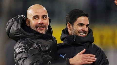 Guardiola thừa nhận Arteta giữ ưu thế chiến thuật trước đại chiến Man City vs Arsenal