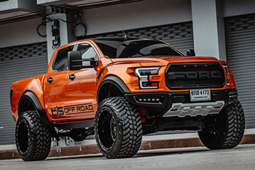 Choáng với Ford Ranger độ thành F-150 Raptor kiểu dáng siêu hầm hố, khiến fan 'phát cuồng'