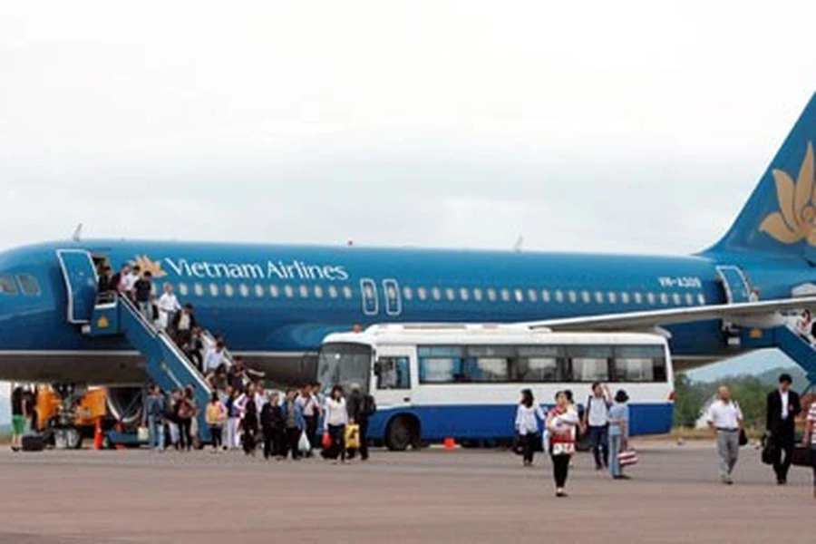 Một chuyến bay của hãng hàng không Vietnam Airlines.
