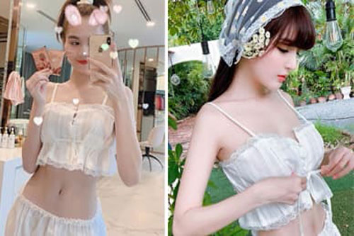 Ngọc Trinh cùng loạt người đẹp Việt chuộng mốt đồ ngủ gợi cảm 200 nghìn đồng