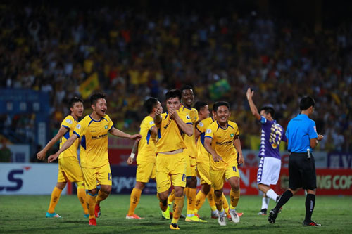 Kết quả, BXH vòng 5 LS V.League 1-2020 ngày 18/6: Sông Lam Nghệ An giành ngôi đầu