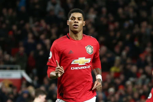 Tiền đạo: Marcus Rashford (M.U).