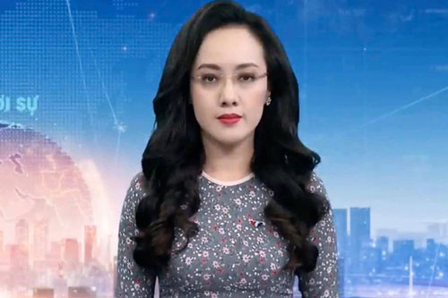 Hình ảnh khác biệt khi lên sóng của các biên tập viên thời sự