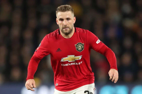 Hậu vệ trái: Luke Shaw (M.U).