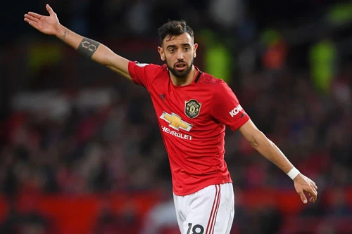 Tiền vệ: Bruno Fernandes (M.U).