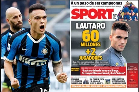 Duvan Zapata chính là phương án dự phòng nếu Lautaro nhất quyết rời Inter