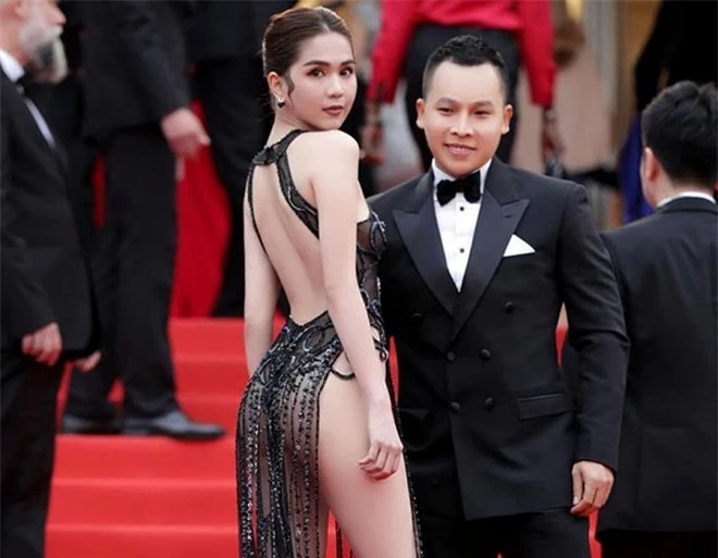 Ngọc Trinh mặc hở bạo tại cannes 1