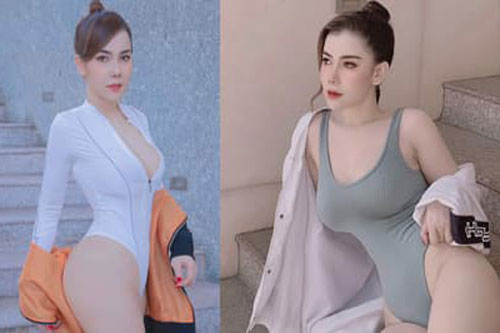 Người mẫu Linh Phương khoe đường cong 'nóng bỏng' 'hớp hồn' cánh mày râu