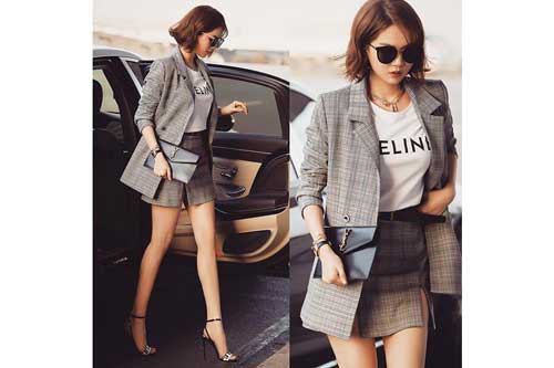 Gợi cảm như Ngọc Trinh mà cũng có đôi ba khoảnh khắc, diện đồ công sở thần thái như tổng tài