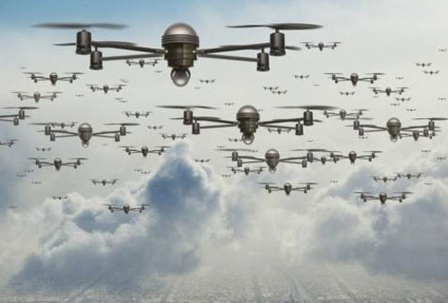 Đòn tấn công của UAV bầy đàn có dễ bị khắc chế?