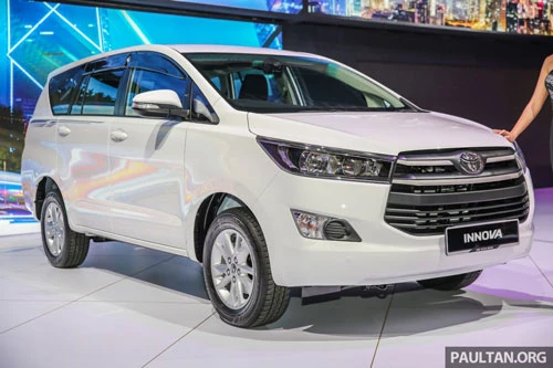 4. Toyota Innova (doanh số: 186 chiếc).