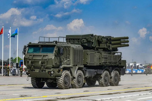 Hệ thống phòng không Pantsir-S1M mạnh gấp đôi "quái thú" Pantsir-S1 chính thức ra mắt