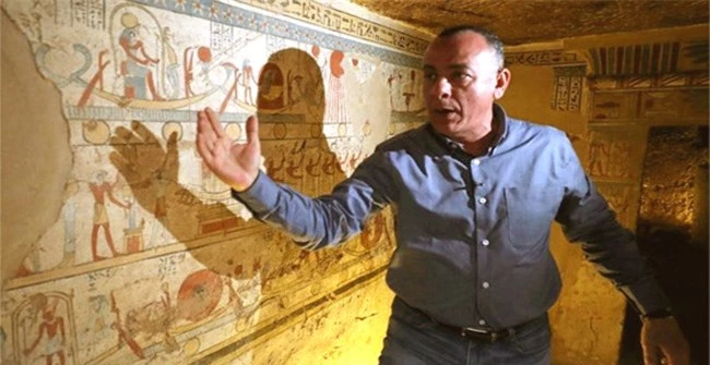 Ai Cập: phát hiện thêm một ngôi mộ cổ 2.000 năm tuổi - 1