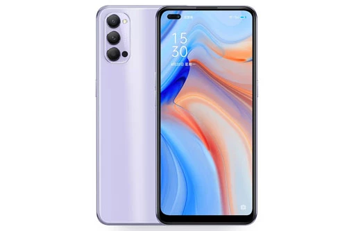 Oppo Reno4 5G có 3 màu đen, xanh và tím, bán ra ở Trung Quốc từ ngày 12/6. Giá của phiên bản ROM 128 GB là 2.999 Nhân dân tệ (tương đương 9,83 triệu đồng). Bản 256 GB có giá 3.299 Nhân dân tệ (10,81 triệu đồng).