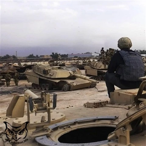 Tham canh xe tang M1 Abrams 'bat kha chien bai' tai Iraq