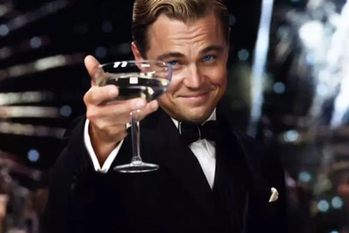 Tài tử điện ảnh Leonardo DiCaprio trong phim “The Great Gatsby” (Đại gia Gatsby - 2013)