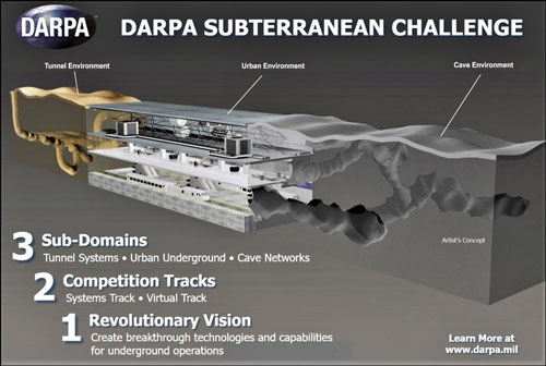 Mỹ nghiên cứu robot đào đường hầm chiến thuật