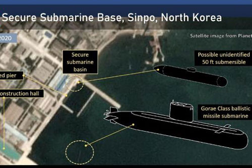 Triều Tiên có thể đang chế tạo tàu ngầm mới