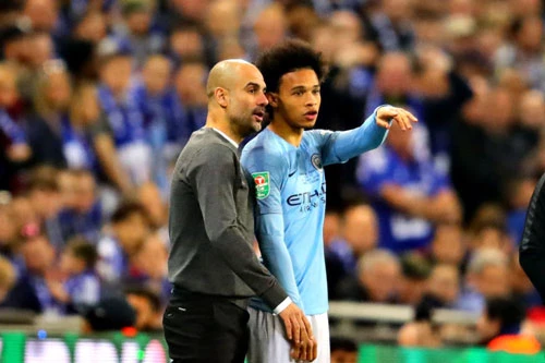 Guardiola và Sane