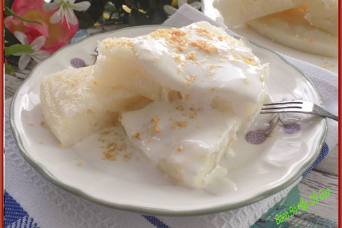 Cách làm bánh bò cốt dừa ngon tuyệt