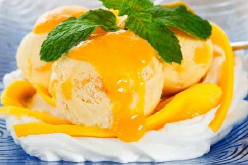 Mẹ làm món kem mít thơm ngon, bé thích mê ăn thun thút