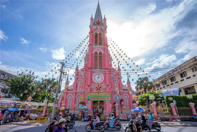 nhà thờ tân định lọt top 10 điểm đến màu hồng đẹp nhất thế giới hình 1 nha tho tan dinh lot top 10 diem den mau hong dep nhat the gioi hinh 1