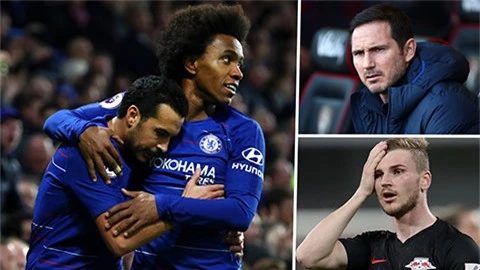 Tại sao Werner cần Pedro và Willian ở lại Chelsea?