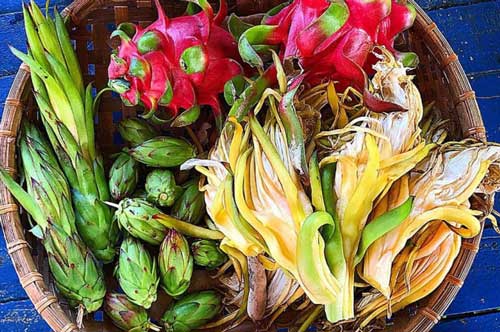 Lạ miệng với món ăn từ hoa thanh long