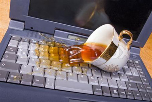 Laptop bị dính nước, người dùng cần làm gì?