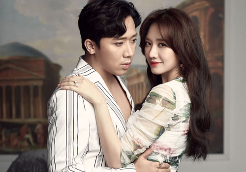 Trấn Thành chụp ảnh tình tứ bên Hari Won