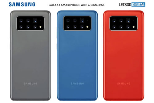 Samsung sắp ra smartphone 6 camera?