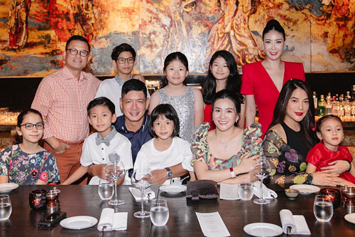 Bình Minh - Anh Thơ làm sinh nhật cho con gái