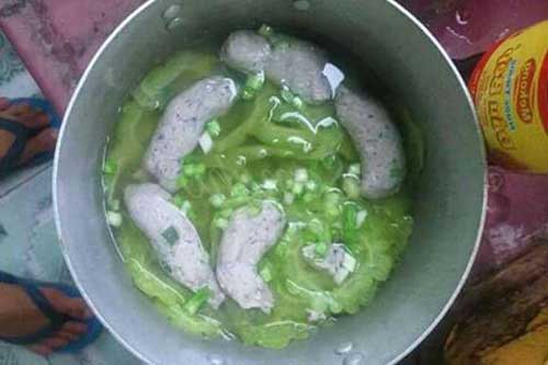 Thêm một món ăn của cô gái ngày đầu làm dâu khiến dân tình “hết hồn”