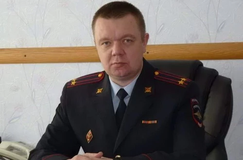 Trung tá cảnh sát Dmitry Aleksandrovich Borzenkov đã bị bắt giữ với cáo buộc làm gián điệp. Ảnh: TASS.