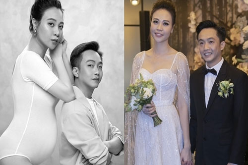 Đàm Thu Trang mang thai