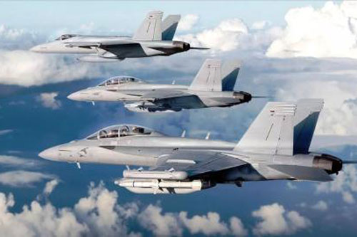 F/A-18E/F mạnh gấp đôi F-35B khi mang vũ khí mới