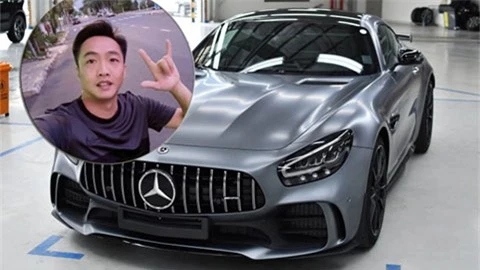 Choáng với Mercedes-AMG GT-R thiết kế siêu đẹp, giá hơn 11 tỷ của Cường Đô la mới tậu