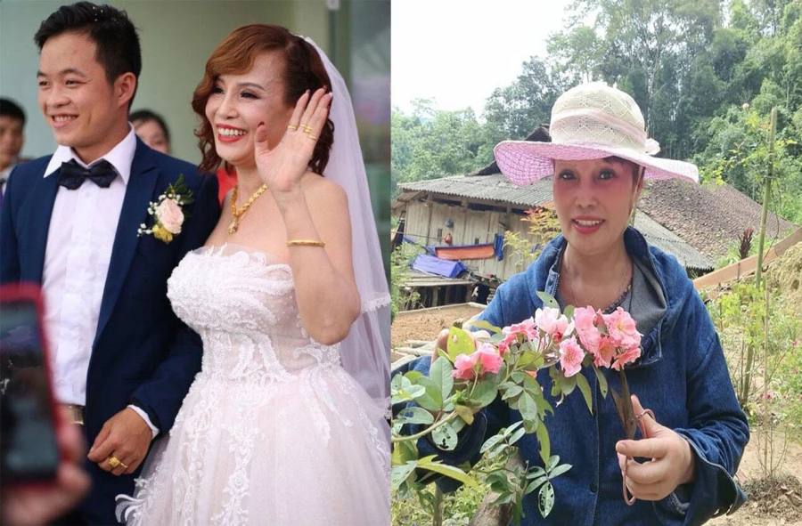 Cô dâu 62 tuổi Thu Sao đăng tải loạt ảnh khoe nhan sắc đời thường