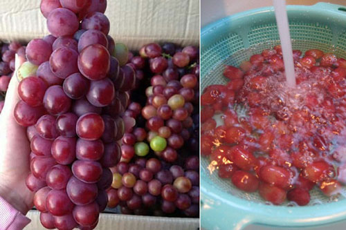 Mẹo rửa nho đơn giản loại sạch chất bẩn, cả nhà yên tâm ăn cả vỏ